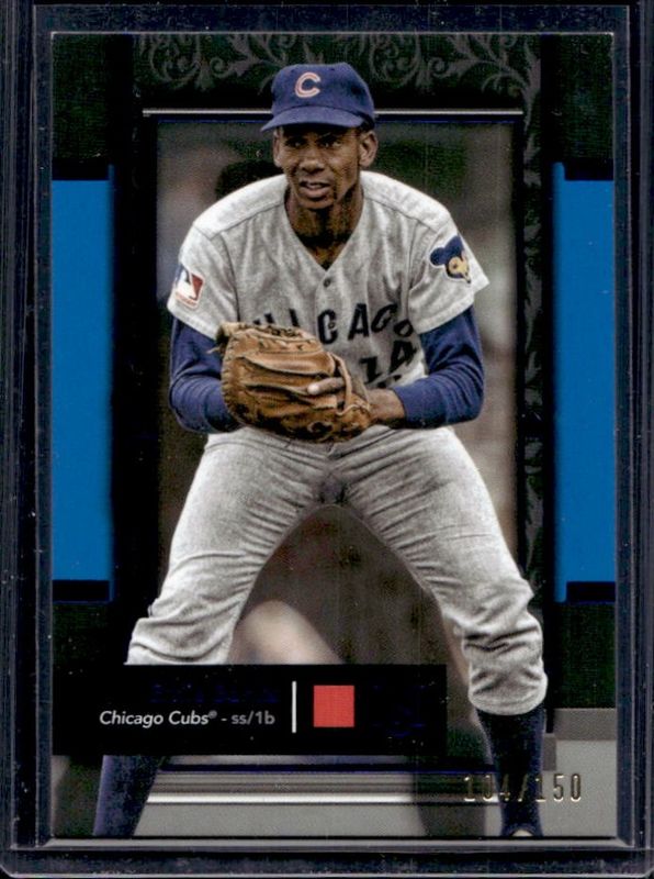 Ernie Banks 2024 Topps Museum Collection #93 Sapphire /150 RAW