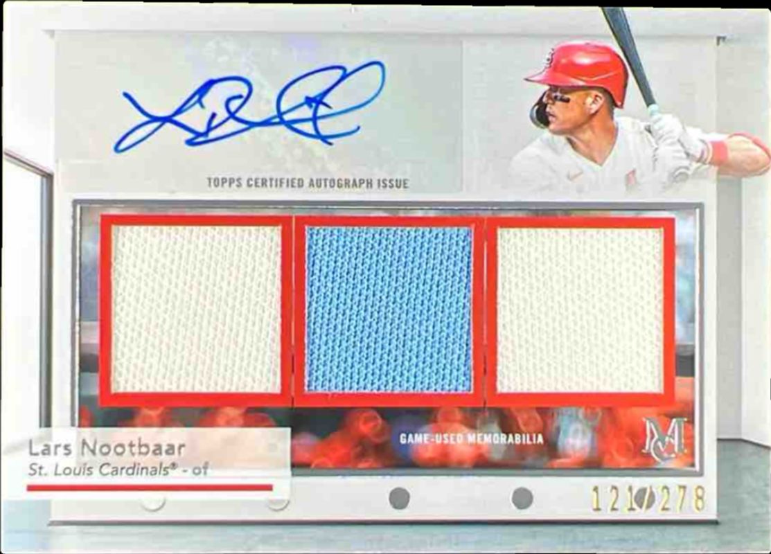 Lars Nootbaar Baseball Cards Price Guide - Sports Card Investor