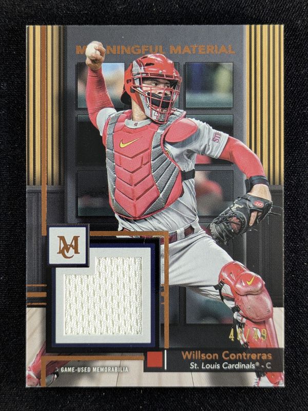 2024 Topps Museum Collection #MMR-WC Meaningful Materials Relics - Copper /49