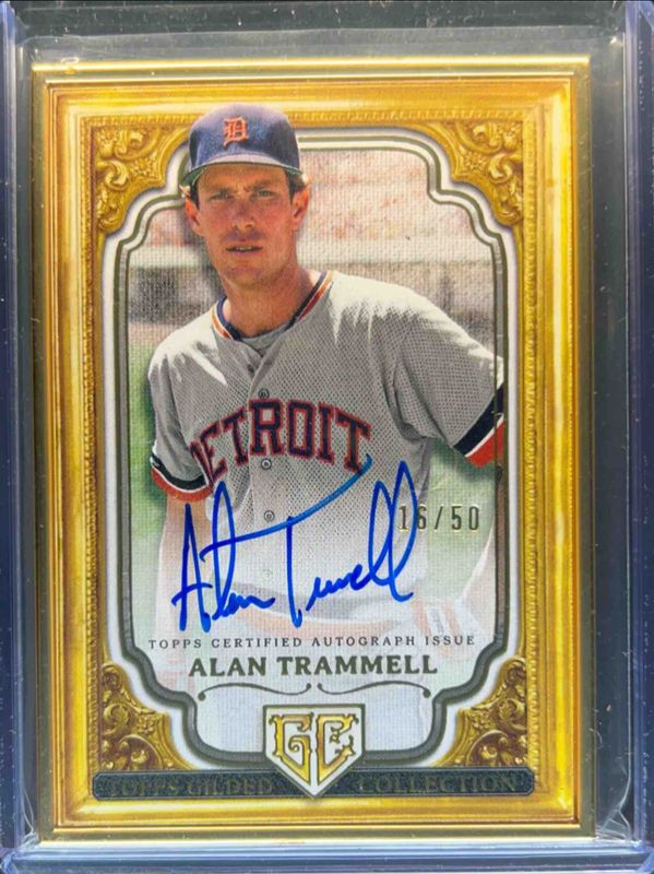 2024 Topps Gilded Collection #GOG-AT Topps Gallery of Gold Autographs /50