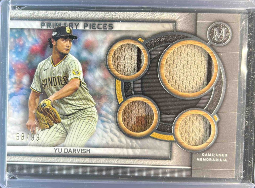 2024 Topps Museum Collection #MMR-YDA Meaningful Materials Relics /99