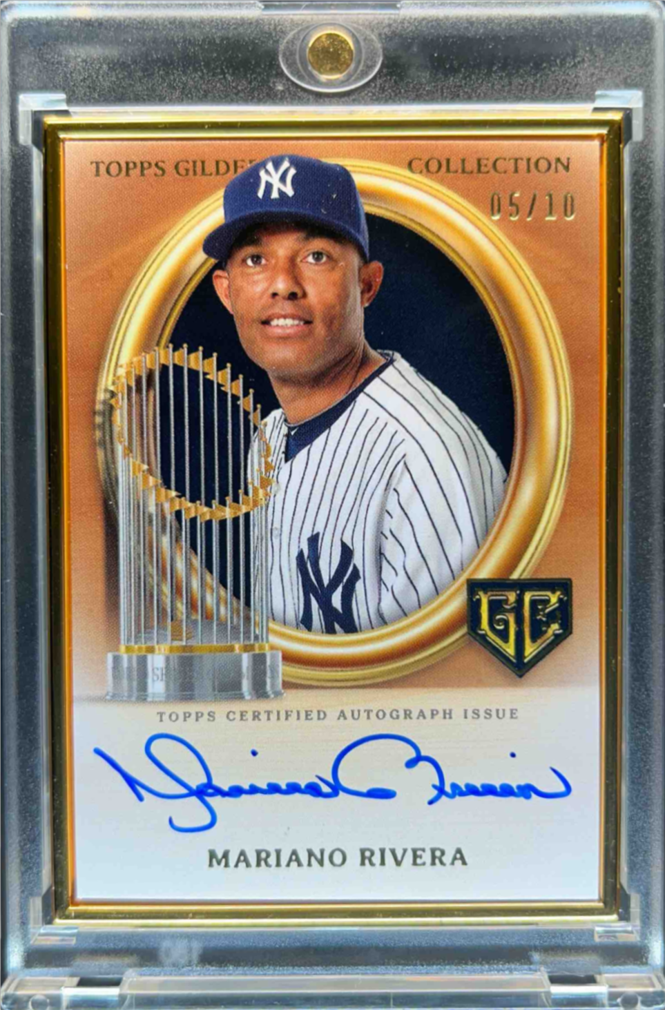 Mariano Rivera 2024 Topps Gilded Collection #GCH-MR Gilded Champions ...