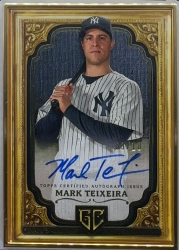 2024 Topps Gilded Collection #GOG-MT Topps Gallery of Gold Autographs - Onyx /10