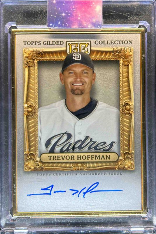 2024 Topps Gilded Collection #HAFA-THO Gold Framed Hall of Famer Autographs /99