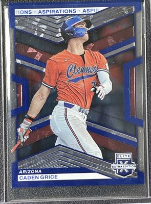 2023 Elite Extra Edition #128 Aspirations Blue /349