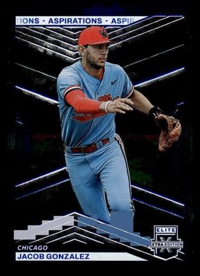 2023 Elite Extra Edition #168 Aspirations Blue /349