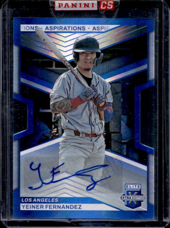 2023 Elite Extra Edition #115 Aspirations die-cut Signatures /76