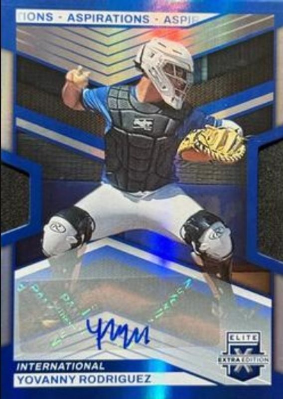 2023 Elite Extra Edition #138 Aspirations die-cut Signatures /76