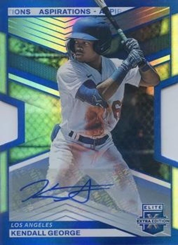 2023 Elite Extra Edition #68 Aspirations die-cut Signatures /76