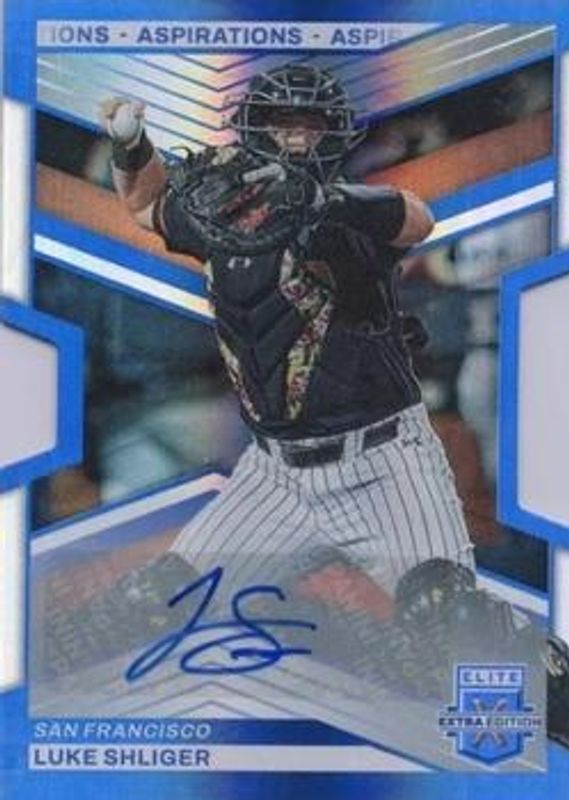 2023 Elite Extra Edition #102 Aspirations die-cut Signatures /76