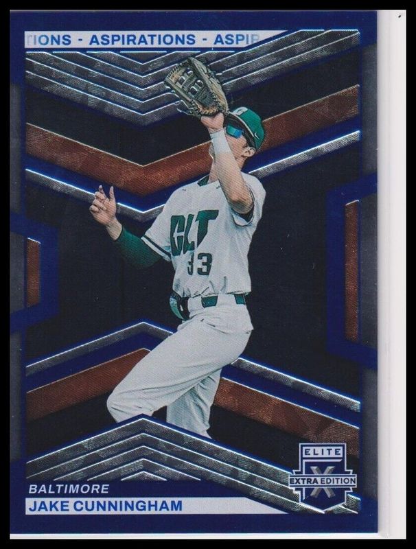 2023 Elite Extra Edition #114 Aspirations Blue /349