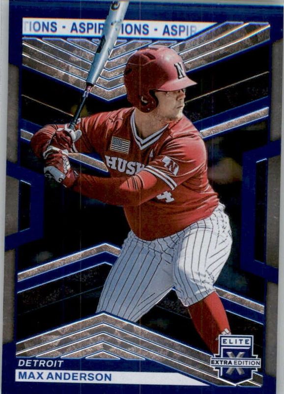 2023 Elite Extra Edition #106 Aspirations Blue /349