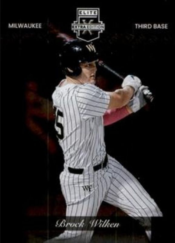 Brock Wilken 2023 Elite Extra Edition #166 Base RAW