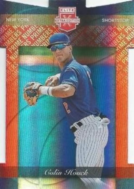 Colin Houck 2023 Elite Extra Edition #157 Prime Numbers C Die-Cut /9 RAW