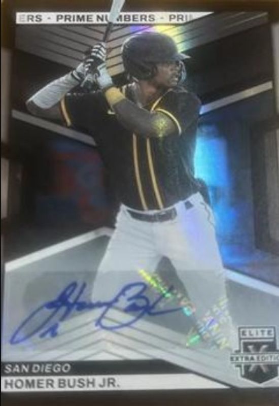 2023 Elite Extra Edition #122 Prime Numbers C Signatures /9
