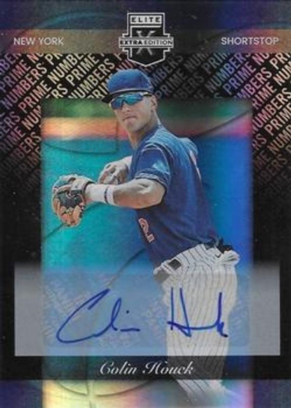 Colin Houck 2023 Elite Extra Edition #157 Prime Numbers C Signatures /9 RAW