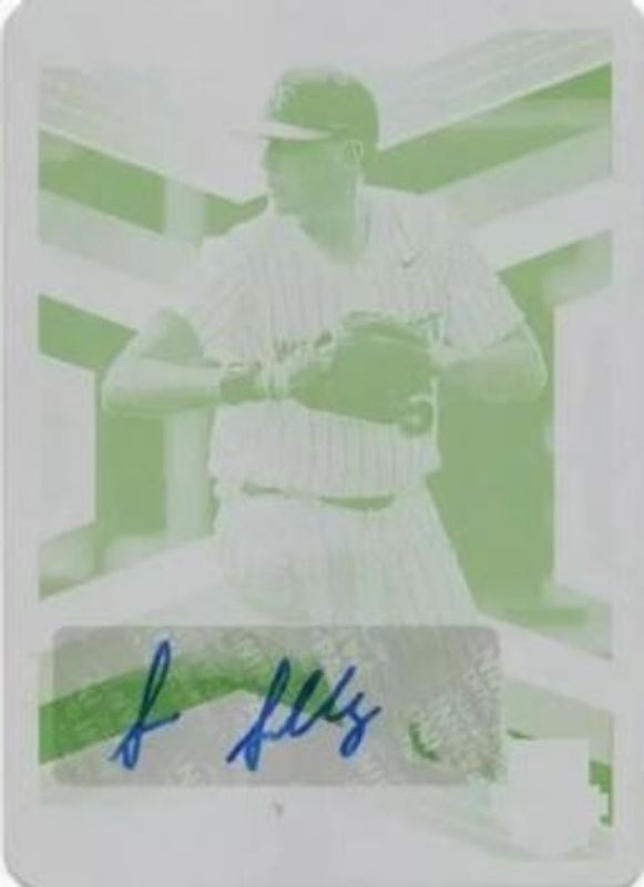 2023 Elite Extra Edition #44 Signatures Printing Plates Yellow /1