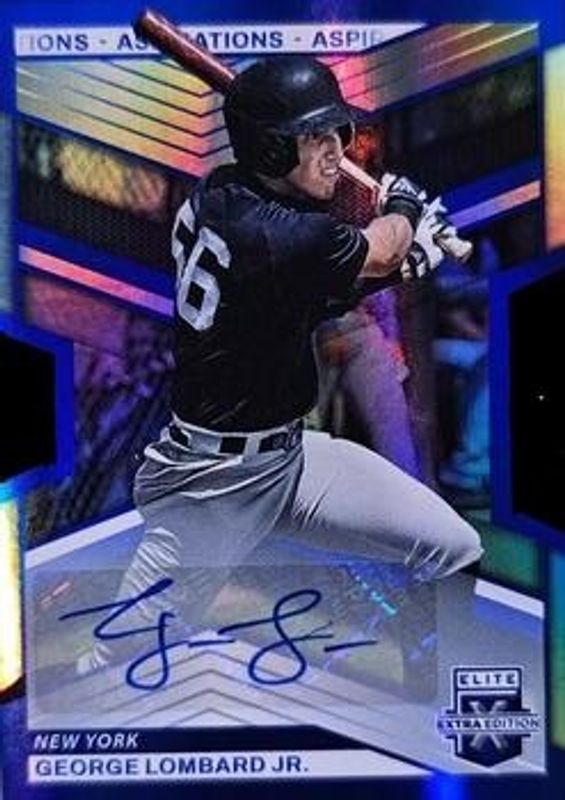 2023 Elite Extra Edition #6 Aspirations die-cut Signatures /76