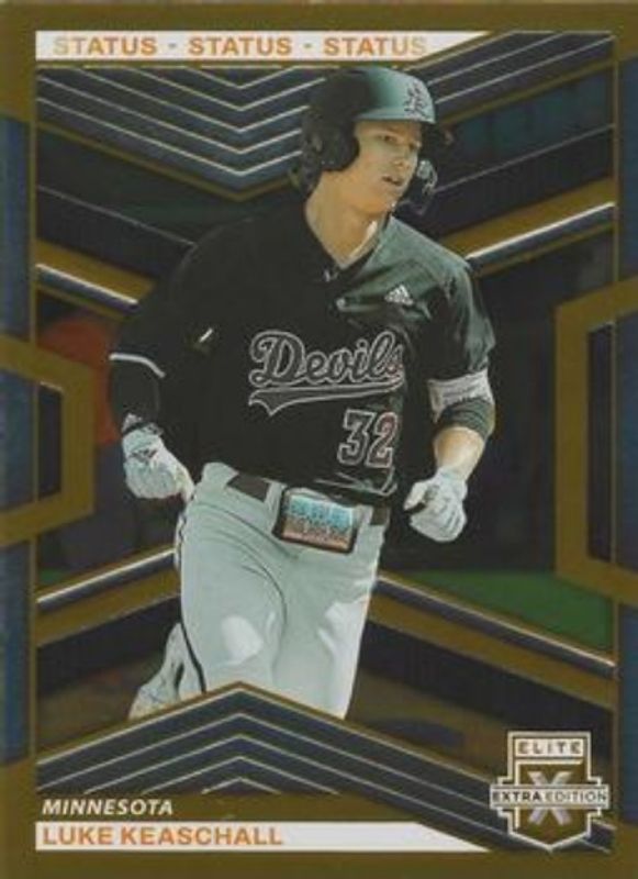Luke Keaschall 2023 Elite Extra Edition #82 Status Orange /275 RAW