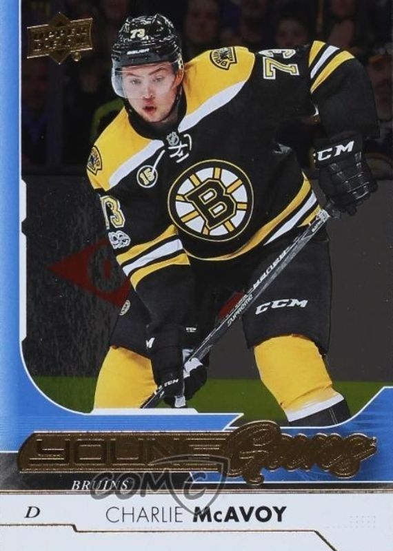 2017 Upper Deck #242 Young Guns - Gold Rainbow Foil