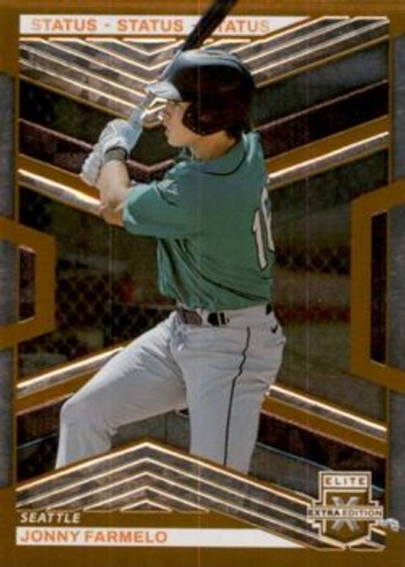 Jonny Farmelo 2023 Elite Extra Edition #35 Status Orange /275 RAW