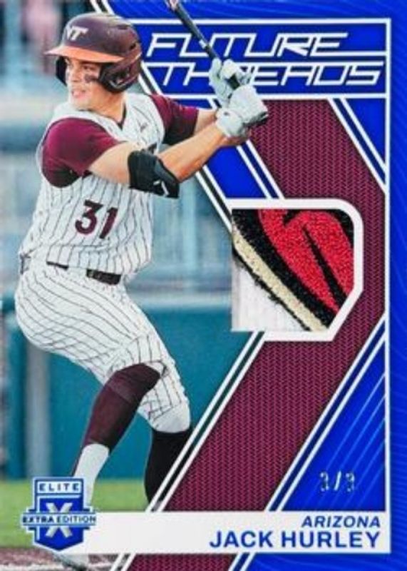 2023 Elite Extra Edition #FT-JH Future Threads - Blue /3