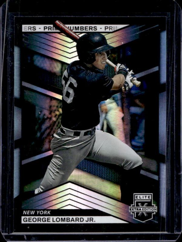 George Lombard 2023 Elite Extra Edition #6 Prime Numbers A /200 RAW