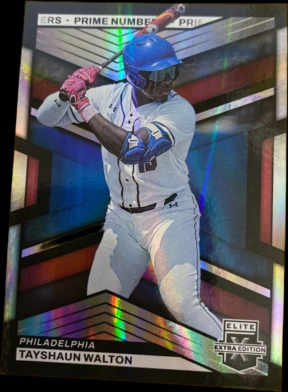 TayShaun Walton 2023 Elite Extra Edition #135 Prime Numbers A /200 RAW