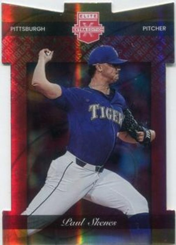 Paul Skenes 2023 Elite Extra Edition #160 Prime Numbers C Die-Cut /9 RAW