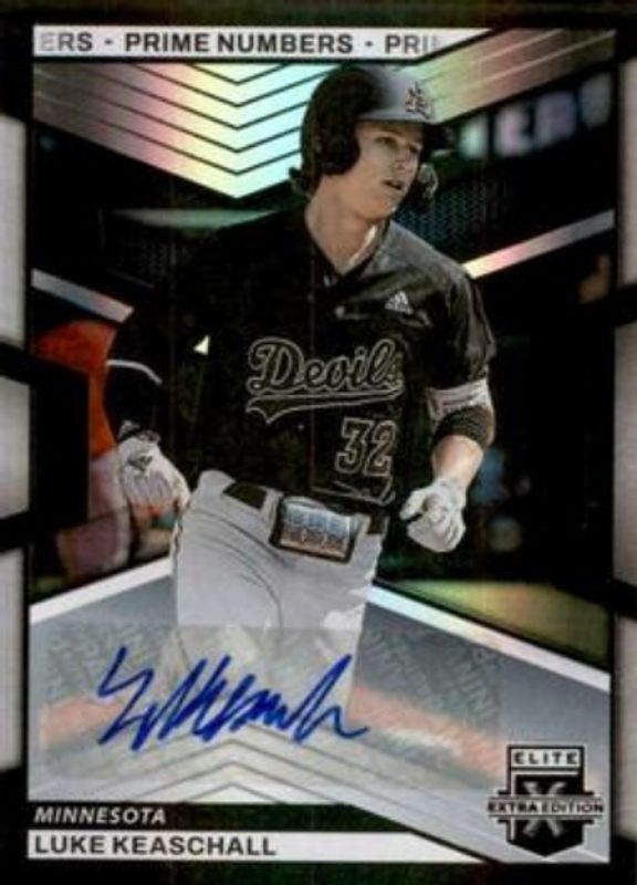 Luke Keaschall 2023 Elite Extra Edition #82 Prime Numbers A Signatures /200 RAW