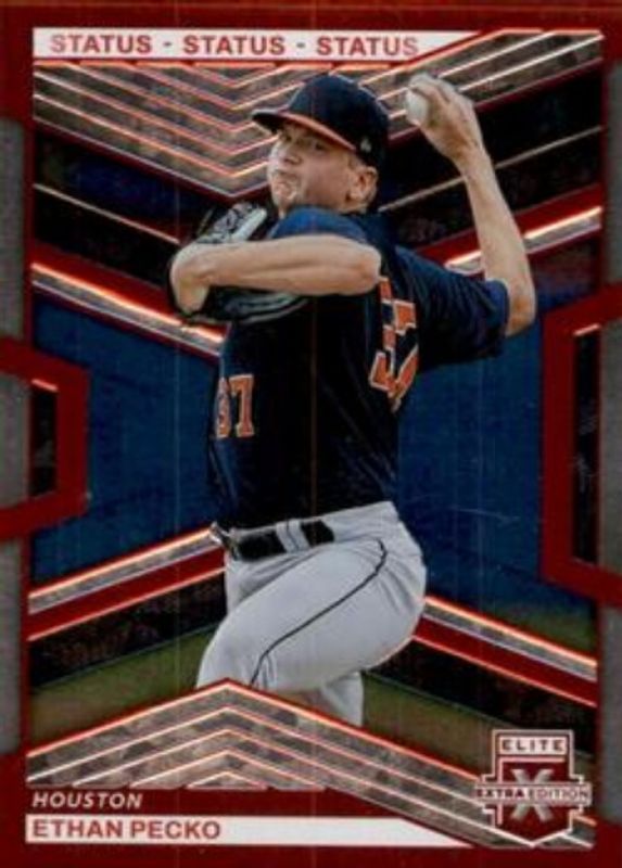 Walker Martin 2023 Elite Extra Edition #111 Status Red /199 RAW