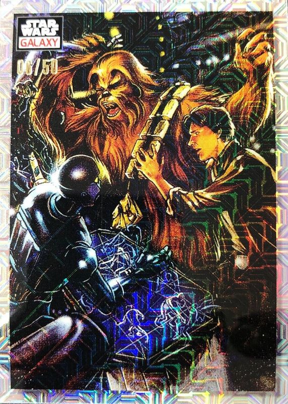 2023 Topps Chrome Star Wars Galaxy #23 Mojo Refractor /50