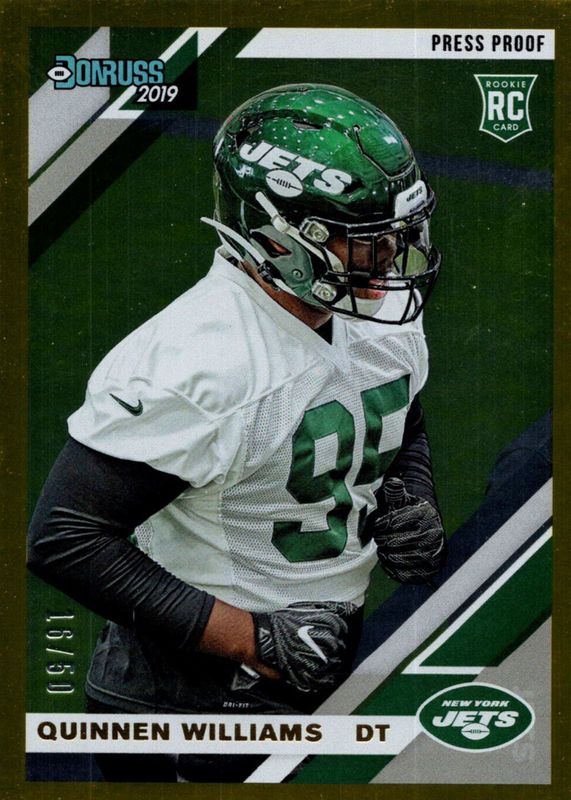2019 Donruss #253 Press Proof Gold /50