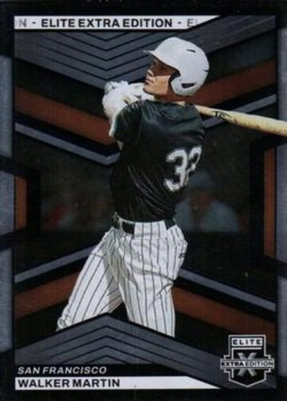 Walker Martin 2023 Elite Extra Edition #111 Base RAW