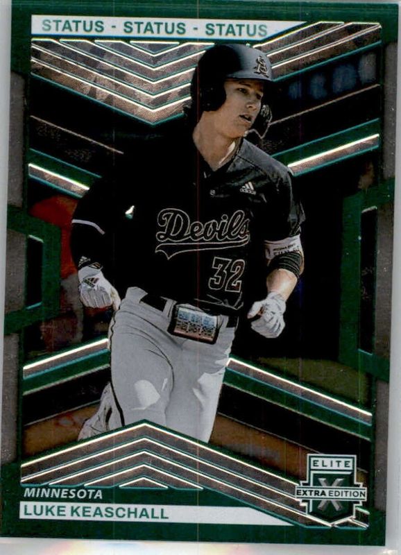 Luke Keaschall 2023 Elite Extra Edition #82 Status Green /499 RAW