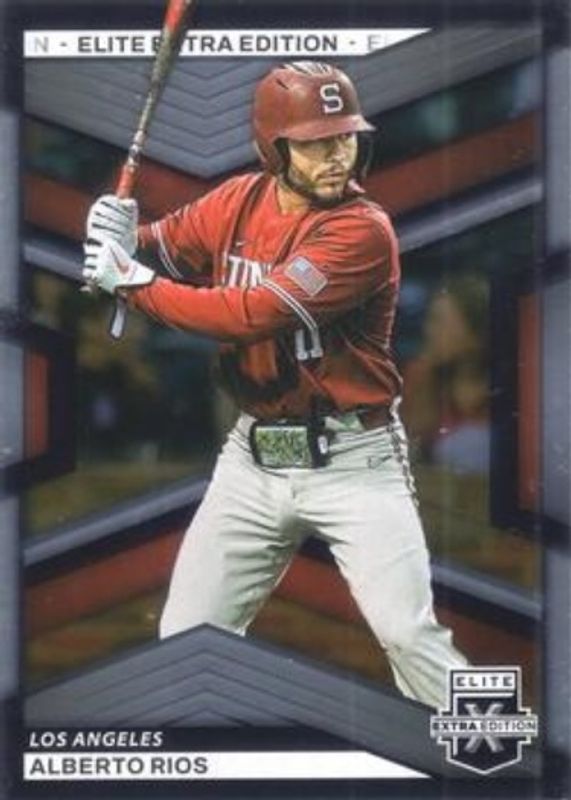 Alberto Rios 2023 Elite Extra Edition #27 Base RAW