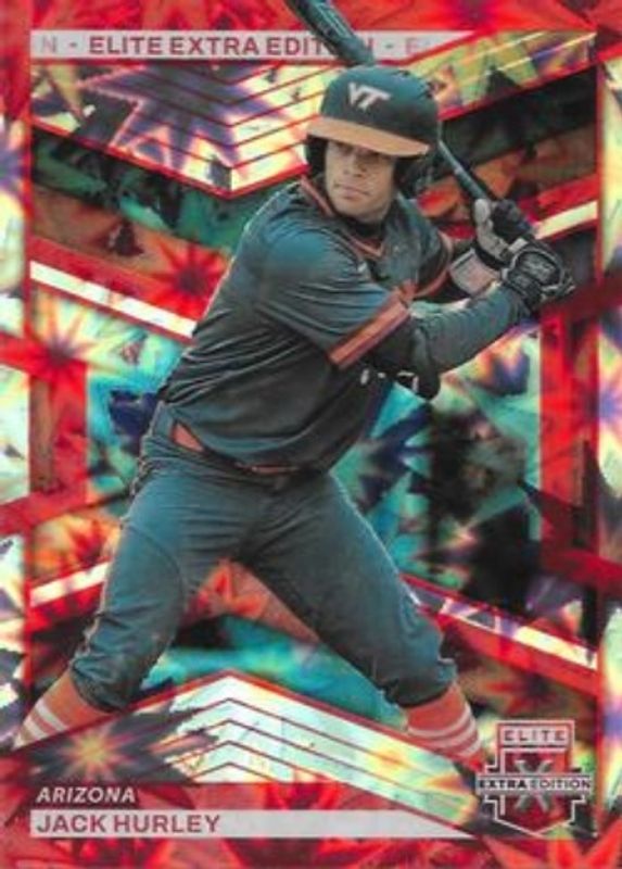 Jack Hurley 2023 Elite Extra Edition #80 Red /5 RAW