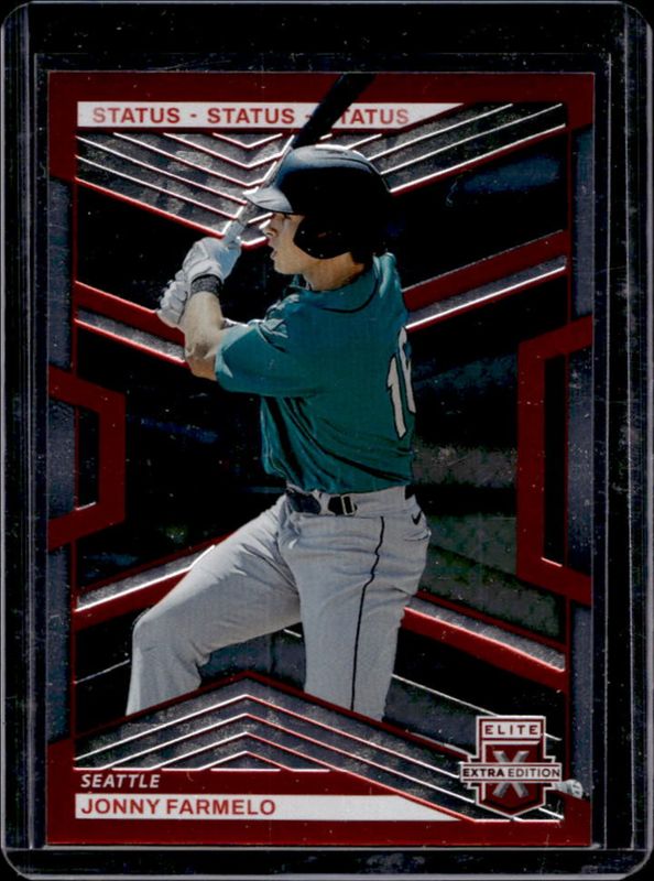 Jonny Farmelo 2023 Elite Extra Edition #35 Status Red /199 RAW