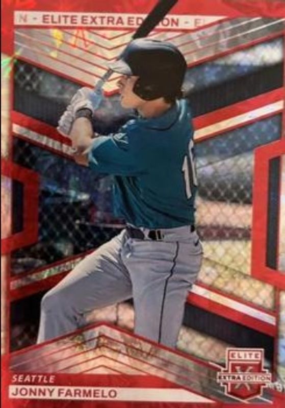 Jonny Farmelo 2023 Elite Extra Edition #35 Red /5 RAW