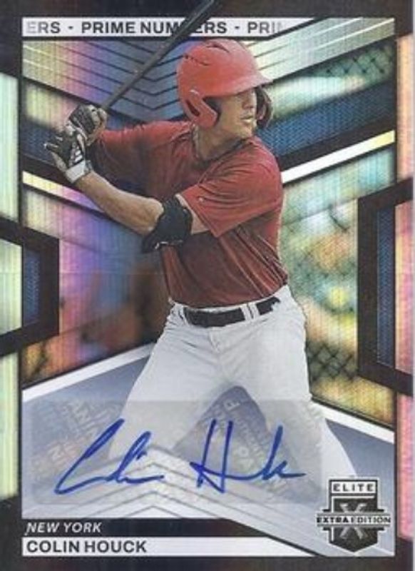 Colin Houck 2023 Elite Extra Edition #39 Prime Numbers B Signatures /60 RAW