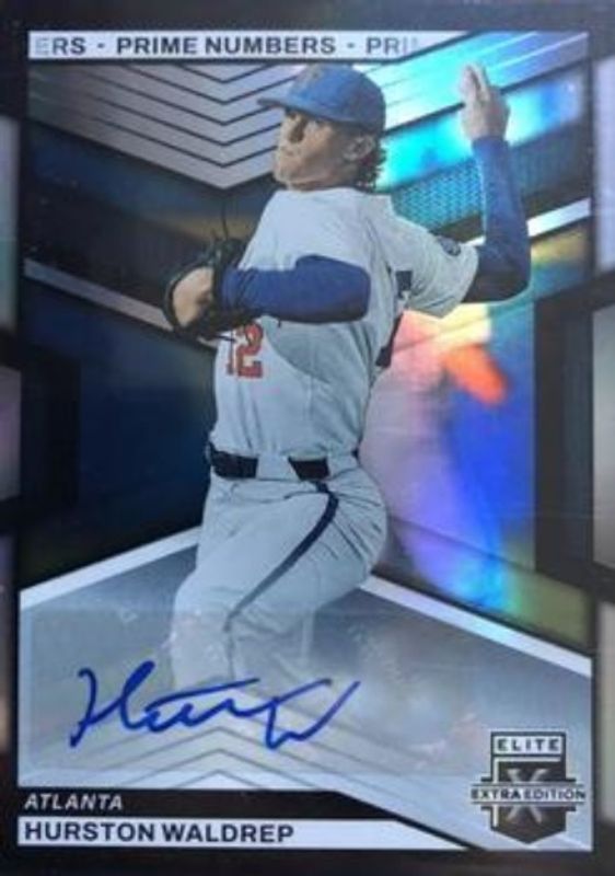 Hurston Waldrep 2023 Elite Extra Edition #49 Prime Numbers B Signatures /60 RAW