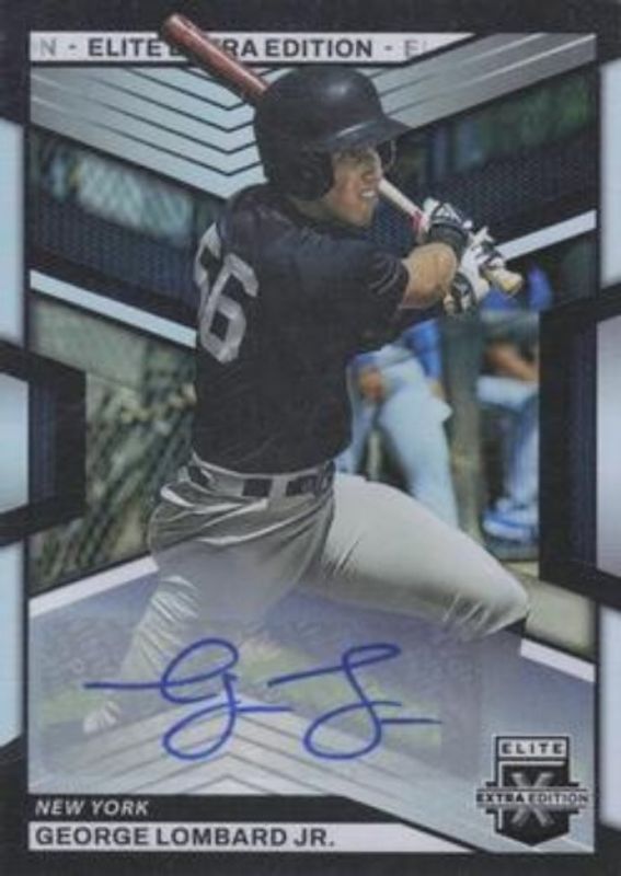 George Lombard 2023 Elite Extra Edition #6 Signatures RAW