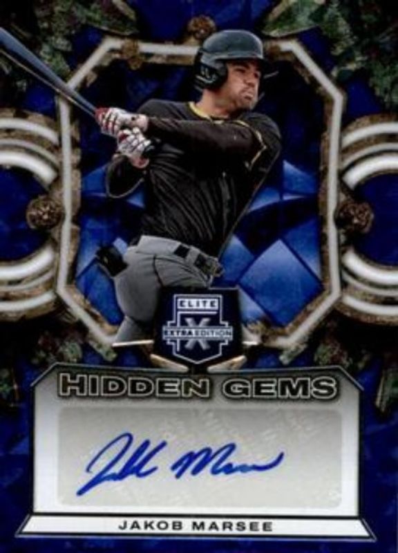 2023 Elite Extra Edition #HG-JMS Hidden Gems - Blue Signatures