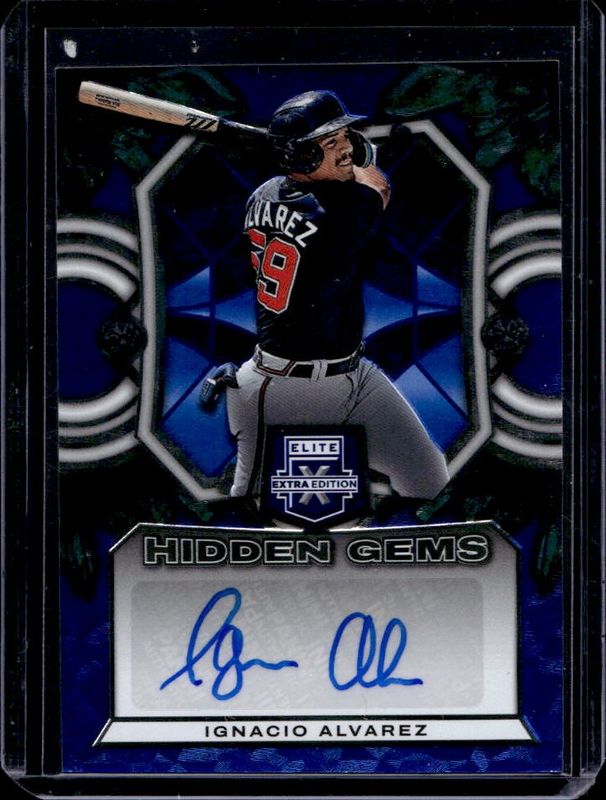 2023 Elite Extra Edition #HG-IAV Hidden Gems - Blue Signatures
