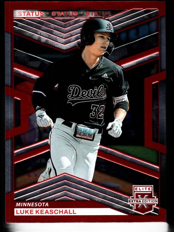 Luke Keaschall 2023 Elite Extra Edition #82 Status Red /199 RAW