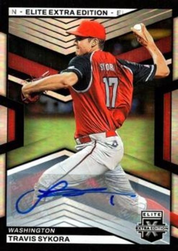 Travis Sykora 2023 Elite Extra Edition #142 Signatures RAW