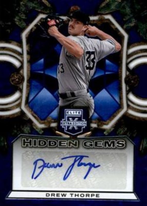 2023 Elite Extra Edition #HG-DTH Hidden Gems - Blue Signatures