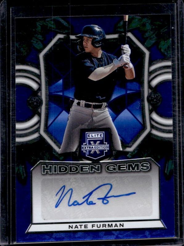 2023 Elite Extra Edition #HG-NFM Hidden Gems - Blue Signatures