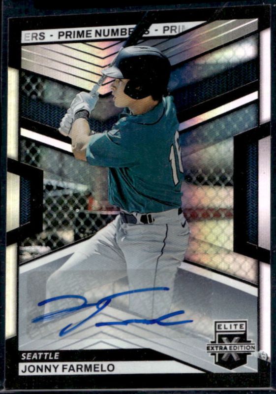Jonny Farmelo 2023 Elite Extra Edition #35 Prime Numbers B Signatures /60 RAW