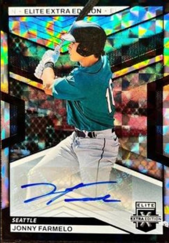 Jonny Farmelo 2023 Elite Extra Edition #35 Signatures Black /1 RAW